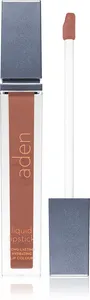 Aden Cosmetics flytande läppstift färg 02 Mjölkchoklad 7 ml