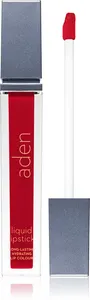 Aden Cosmetics flytande läppstift färg 09 Wild Red 7 ml