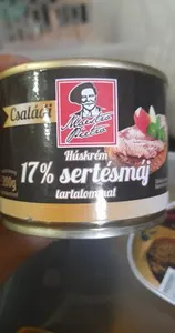 Hús krém 17% sertés májjal
