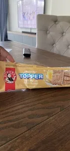 Topper Cream Biscuits Custard Flavoured