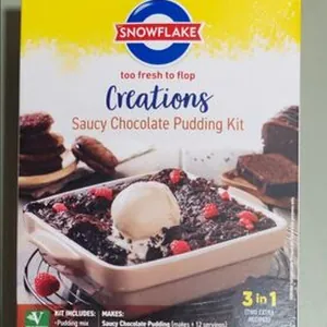 Sauce Chocolate Pudding Kit