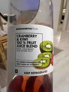 Cranberry & Kiwi 100% Fruit Juice Blend