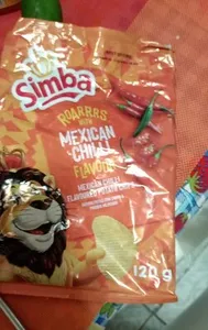 Mexican chilli flavoured potato chips