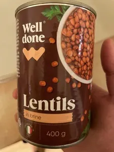 Well done lentils