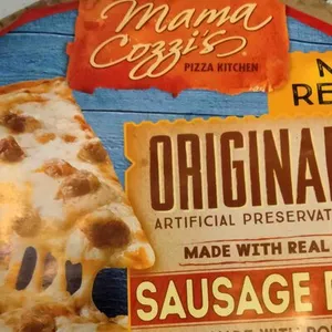 Sausage Pizza Thin Crust