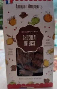 Biscuits sucrés chocolat intense