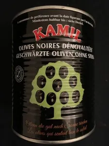 Olives noires dénoyautées
