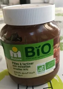Pâtes à tartiner aux noisettes