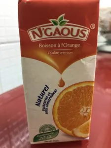 Boisson à l’orange