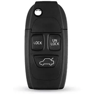 CherrysC 3 knappar Byte av fjärrkontroll för Volvo