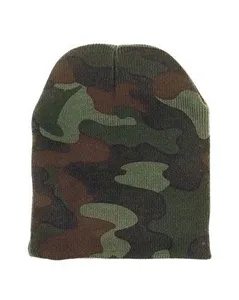Rothco Kamouflage Beanie Brun, Grön