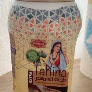 Tahine (pâte de sésame pure et naturelle)