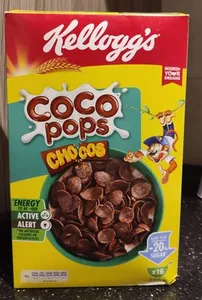 Breakfast cereals - crunchy chocolate flavour wheat cereal flakes