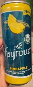 Fayrouz pineapple carbonated beverage