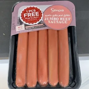 Jumbo beef sausage