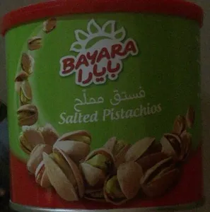 Salted pistachios