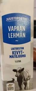 Vapaan lehmän maito