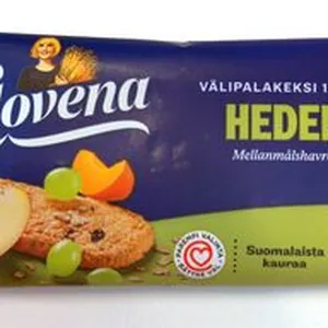 Välipalakeksi hedelmä