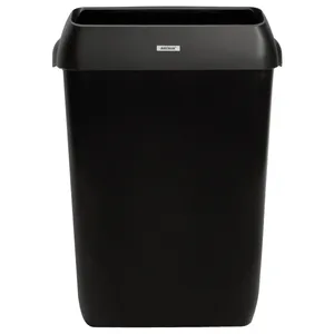 Katrin Papperskorg Katrin 50 l med lock; 28x42x57.5 cm (LxBxH); Svart