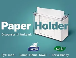 Paper Holder Clear