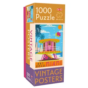 Pussel 1000 Bitar Vintage Miami, Tactic