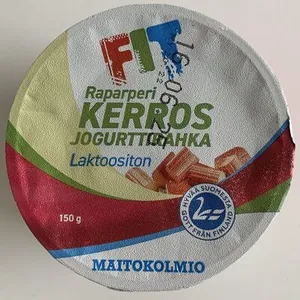 Raparperi kerrosjogurtti