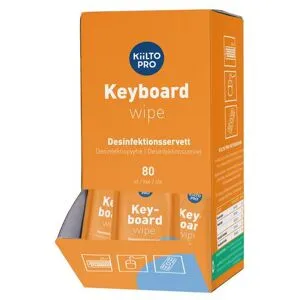 KiiLTO PRO Ytdesinfektionsduk Keyboard wipe 80/fp