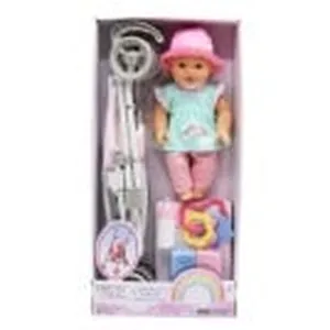 HAPPY FRIEND - Lotta Doll 30cm with Stroller Set