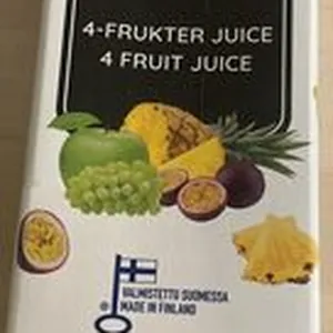 4-hedelmää Täysmehu