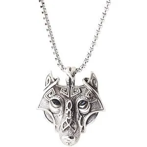 Northern Viking Jewelry NVJRS048 halsband Guardian Wolf