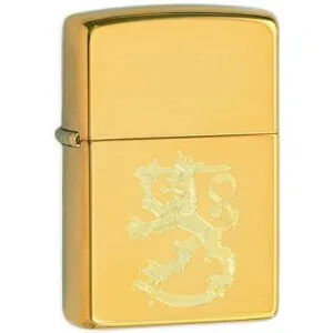 Zippo 254SL Finlands Leijon blank mässing