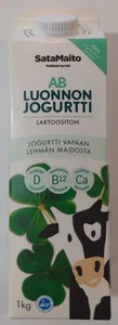AB luonnonjogurtti