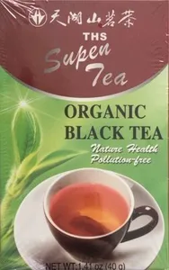 Organic black tea