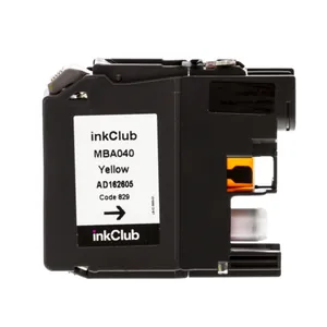 inkClub Bläckpatron, ersätter Brother LC223Y, gul, 650 sidor MBA040 ersätter LC223Y