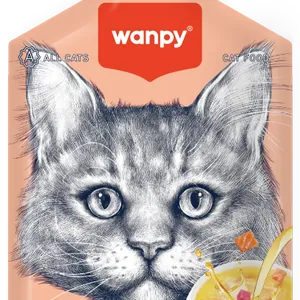 wanpy - Wanpy Cat Meat Broth Tuna & Salmon 50g - 50g