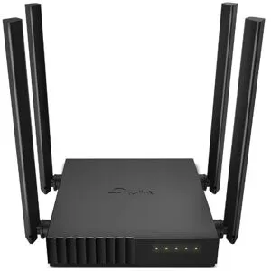 TP-Link Archer C54, Wi-Fi 5 (802.11ac), Dual-band (2,4 GHz / 5 GHz), Nätverksansluten (Ethernet), Svart, Bordsrouter