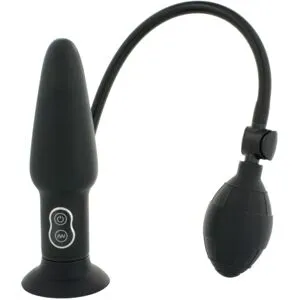 Seven Creations Inflatable Buttplug Black