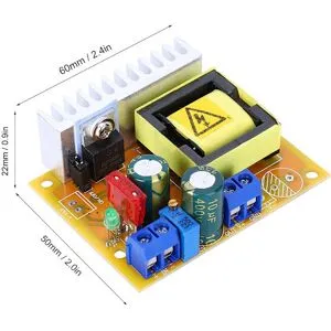 DC DC Boost Step Up Modul Hög Spänning 45-390V Kontinuerligt Justerbar för Kondensatorladdning