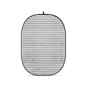 Godox CBA-WW0003 Wodden Wall, hopfällbar bakgrund, 2 x 1,5m - Vit