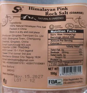 Himalayan Pink Rock Salt