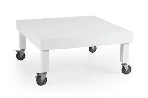 Ambon Soffbord 89x89 Cm - Vit