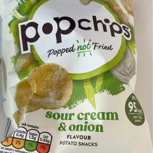 Popchips Sourcream and Onion
