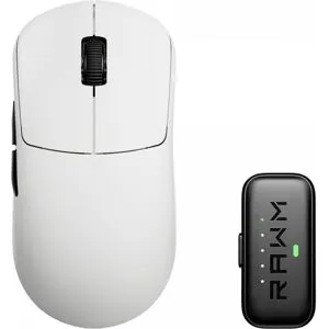 Rawm Leviathan V4 Dual 8k Trådlös Gamingmus - Vit