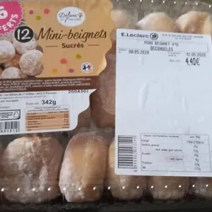 Mini beignets sucrés