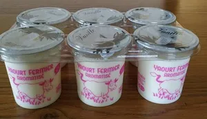 Yaourts fermiers aromatisés