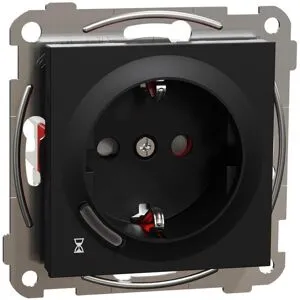 Elko Eko60001 Timer 1-Vägsuttag 16a Plus Svart, Strömbrytare & Vägguttag