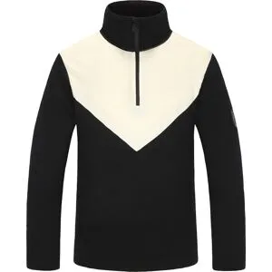 Skogstad Juniors' Gausta Merinoull Blanding Half-Zip Black 131-142 (10 YR)