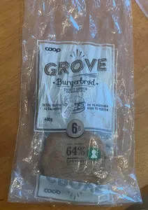 Grove burgerbrød