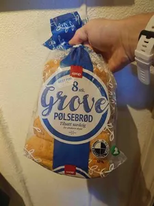 Grove Pølsebrød