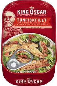 King Oscar Tunfisk Soltørkede Tomater 115g